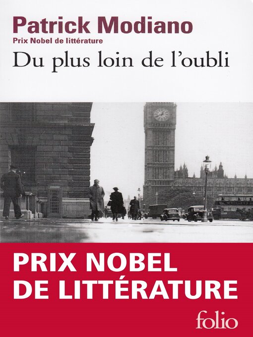 Title details for Du plus loin de l'oubli by Patrick Modiano - Available
